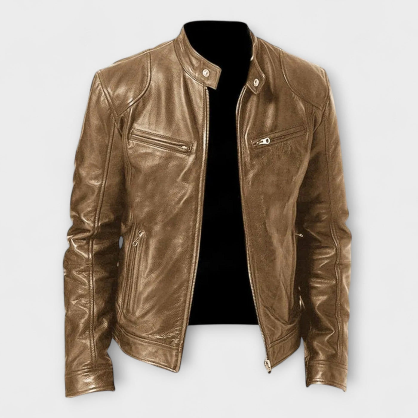 Elegante Lederjacke