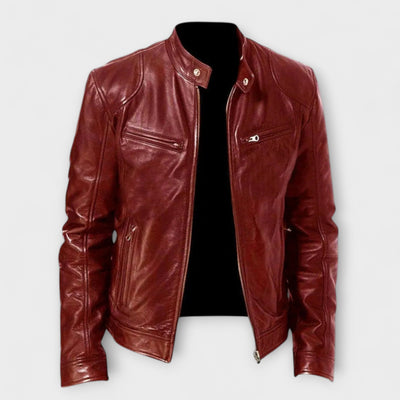 Elegante Lederjacke