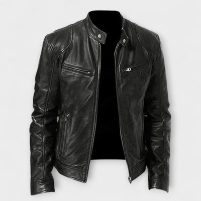 Elegante Lederjacke