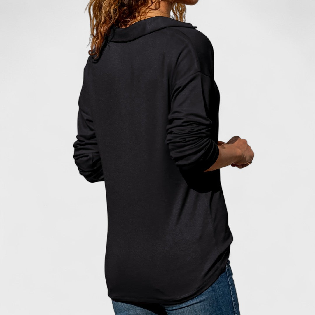 Madonna - Elegante Bluse mit langen Ärmeln