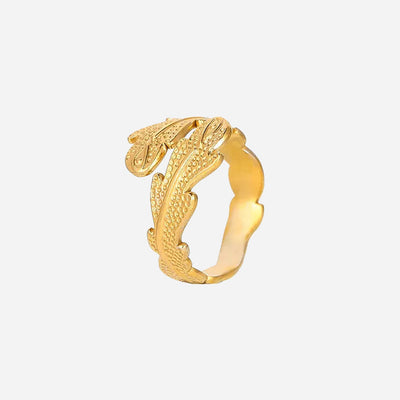 Janirelle | Ring aus 18K Goldkoralle