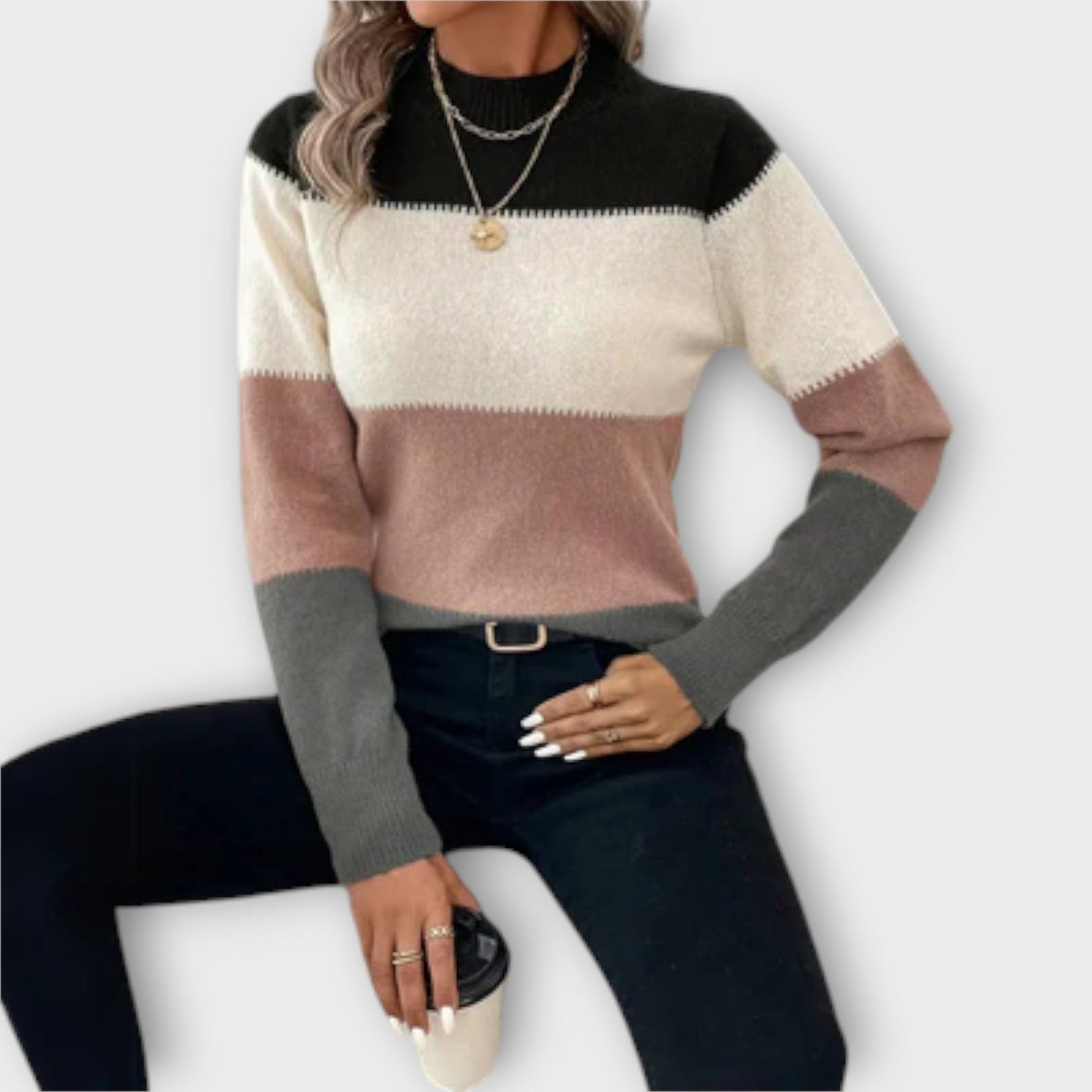 Elina - Lässiger und Eleganter Pullover