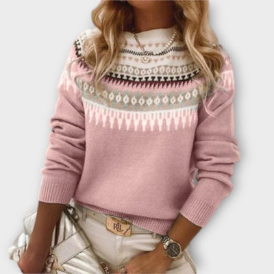 Lena - Gemütlicher und warmer Strickpullover