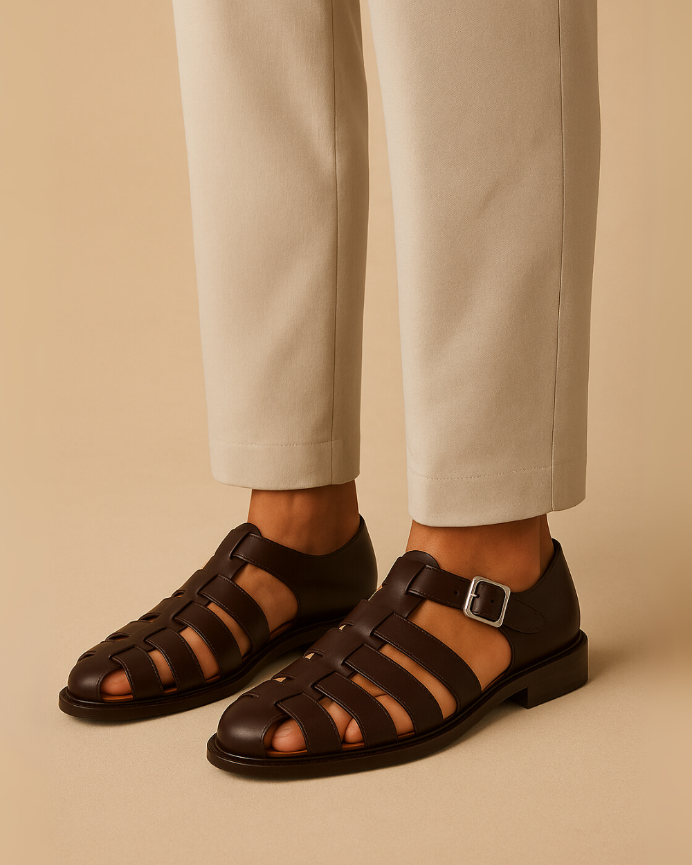 GRAZIO | GESCHLOSSENES SANDALEN MIT RIEGEL