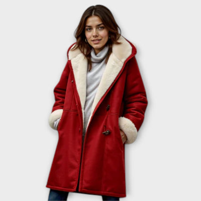 Antonia - Warme, gefütterte Jacke aus Pelz
