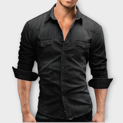 Moderne Denim-Hemd