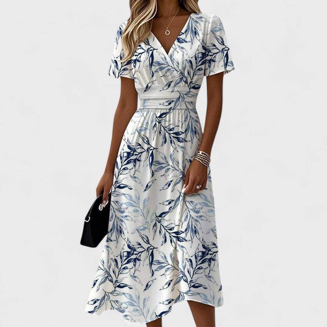 Katie - Elegantes Blumenkleid