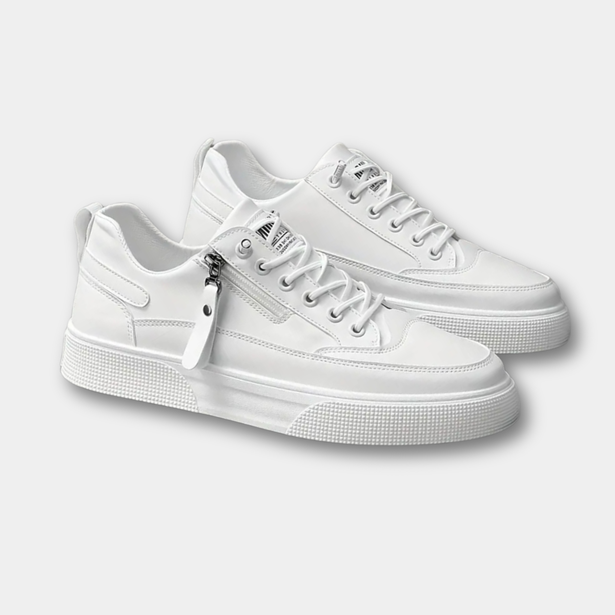 CIRO | LEDERSNEAKER MIT REISSVERSCHLUSSDETAIL
