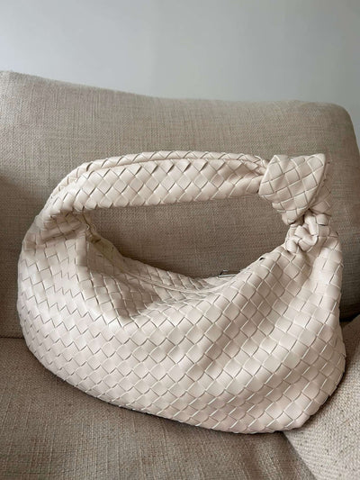 Giselle | Mittlere Schultertasche Geflochten mit Knoten