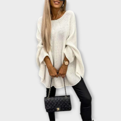 Isabelle - Eleganter Damenpullover mit Rundhalsausschnitt