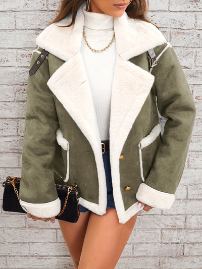 Isabella™ Winterjacke mit Kunstfellfutter