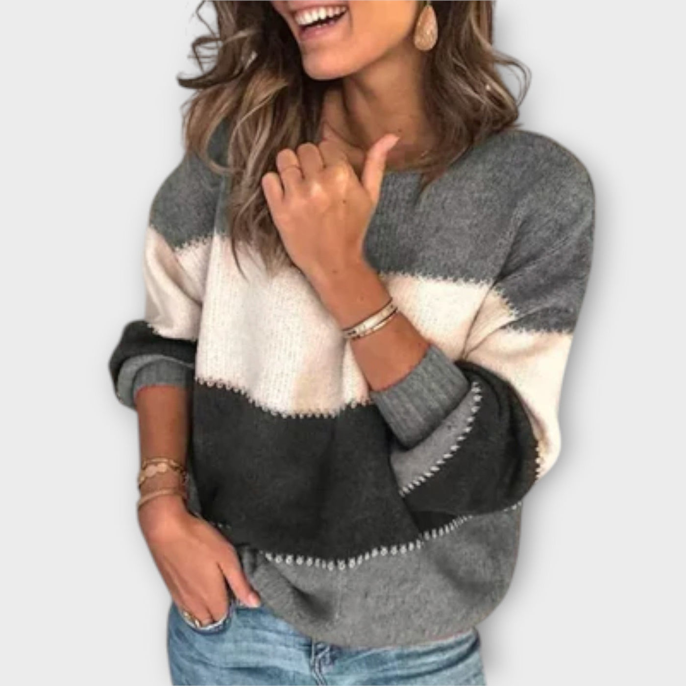 Elisa - Lässiger und weicher Pullover