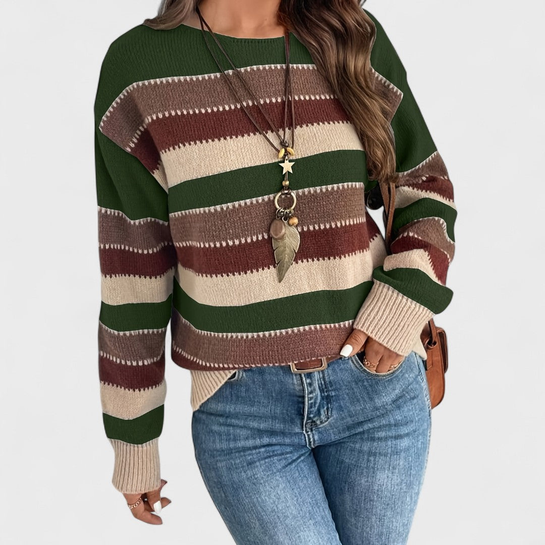 Maryanna - Casual Vintage Pullover für Damen