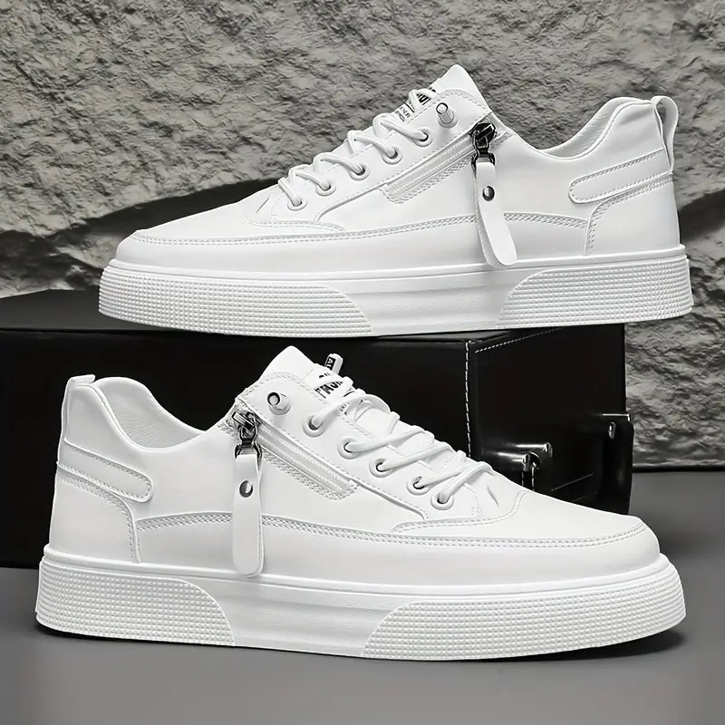 CIRO | LEDERSNEAKER MIT REISSVERSCHLUSSDETAIL