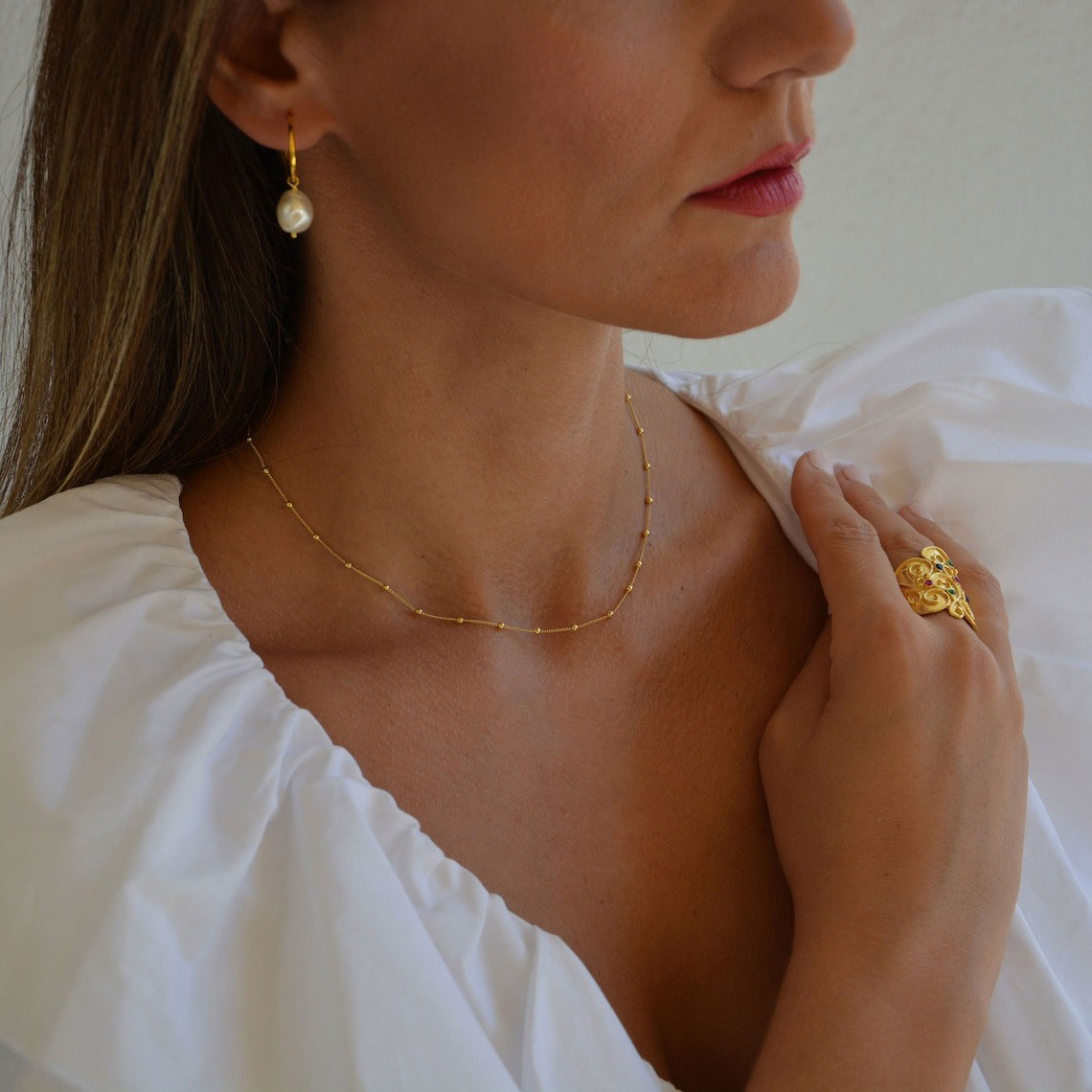 Jaurelynn | Halskette aus 18K Gold