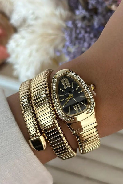 Mariah | Uhr mit Schlangenarmband