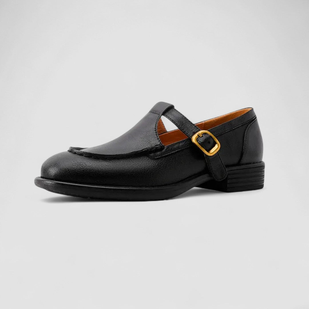 Avery - Orthopädische Schuhe mit quadrater Spitze Mary Jane