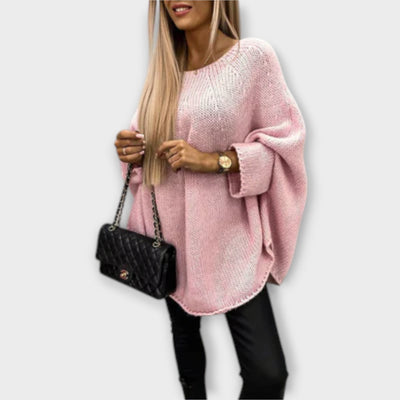 Isabelle - Eleganter Damenpullover mit Rundhalsausschnitt