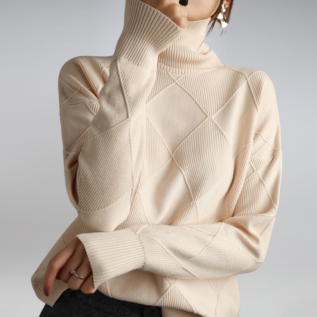 Darcy - Oversize Rollkragenpullover