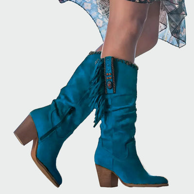 Bequeme Lederstiefel
