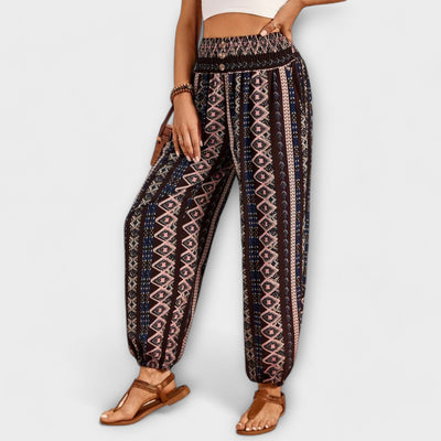 Scarlett - Strumpfhose mit ethnischem Design