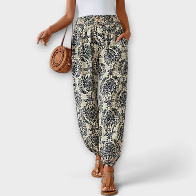 Scarlett - Strumpfhose mit ethnischem Design