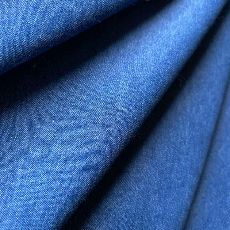 Ilse - Sommerkleid mit V-Ausschnitt aus Denim