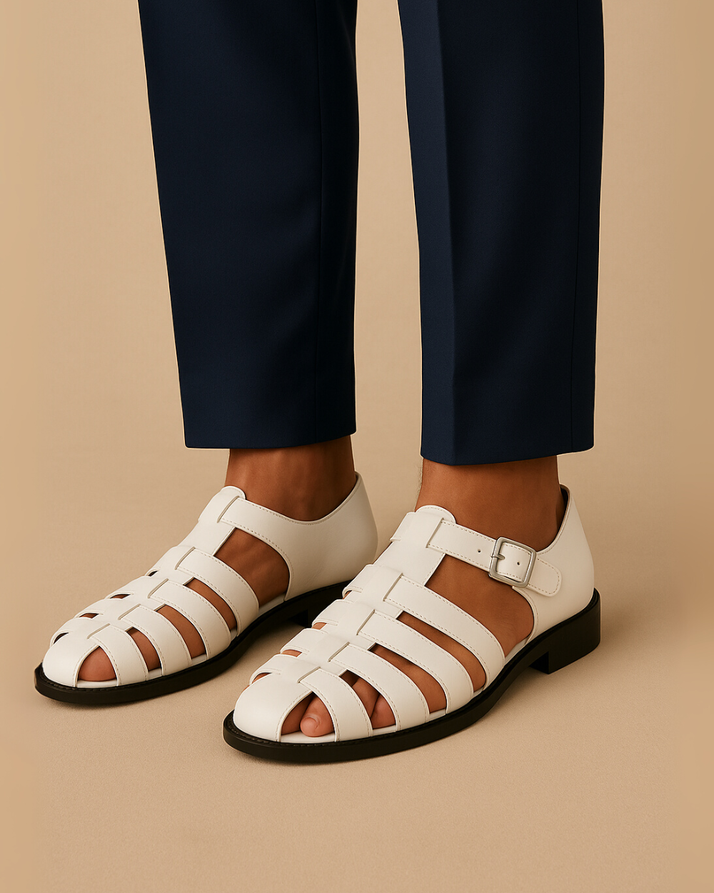 GRAZIO | GESCHLOSSENES SANDALEN MIT RIEGEL