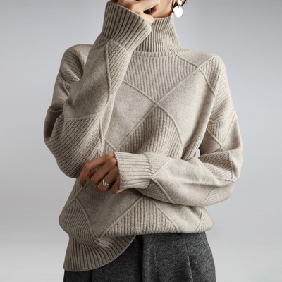 Darcy - Oversize Rollkragenpullover