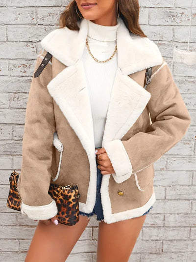 Isabella™ Winterjacke mit Kunstfellfutter