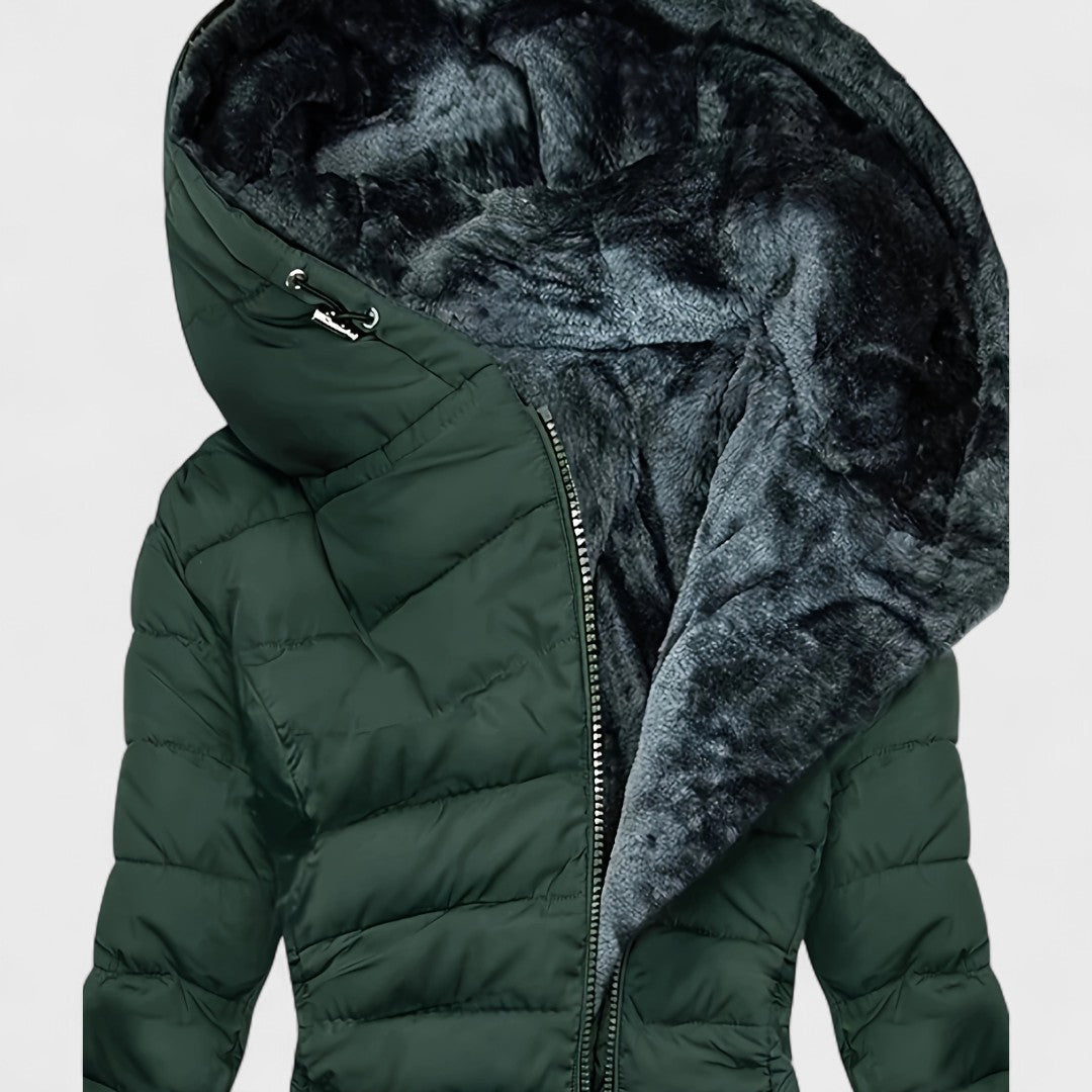 Lora - Leichte und warme Jacke in mittlerer Länge