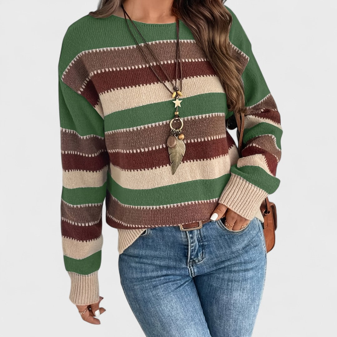 Maryanna - Casual Vintage Pullover für Damen