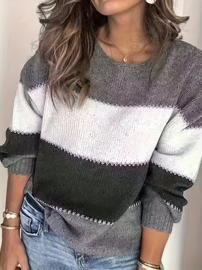 Livia - Farbblock Pullover