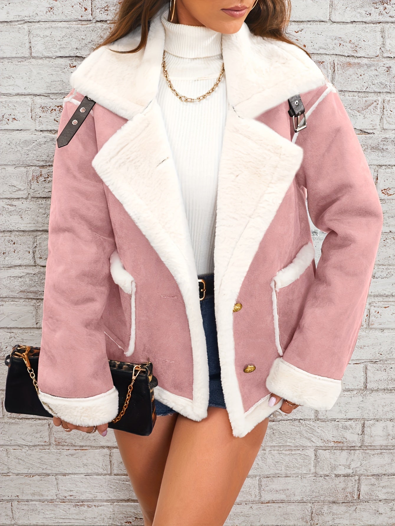 Isabella™ Winterjacke mit Kunstfellfutter