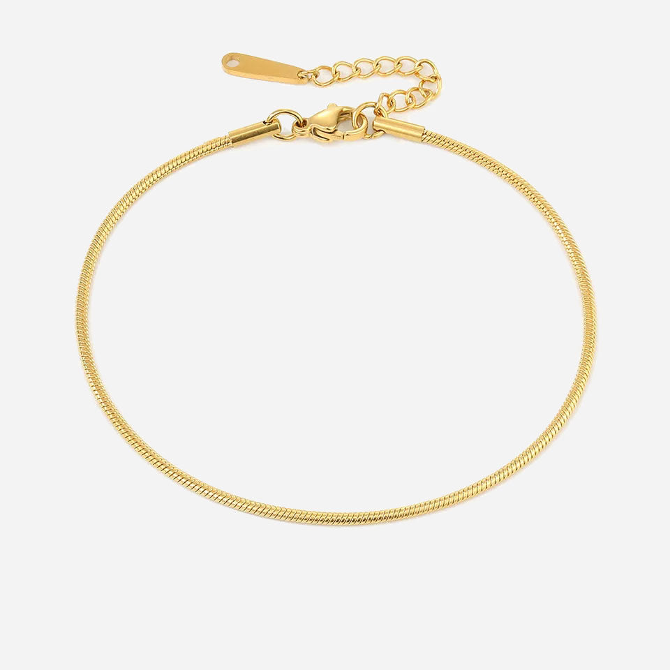 Shanileigh | Fußkette Rosa in 18K Gold