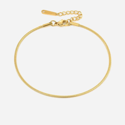Shanileigh | Fußkette Rosa in 18K Gold