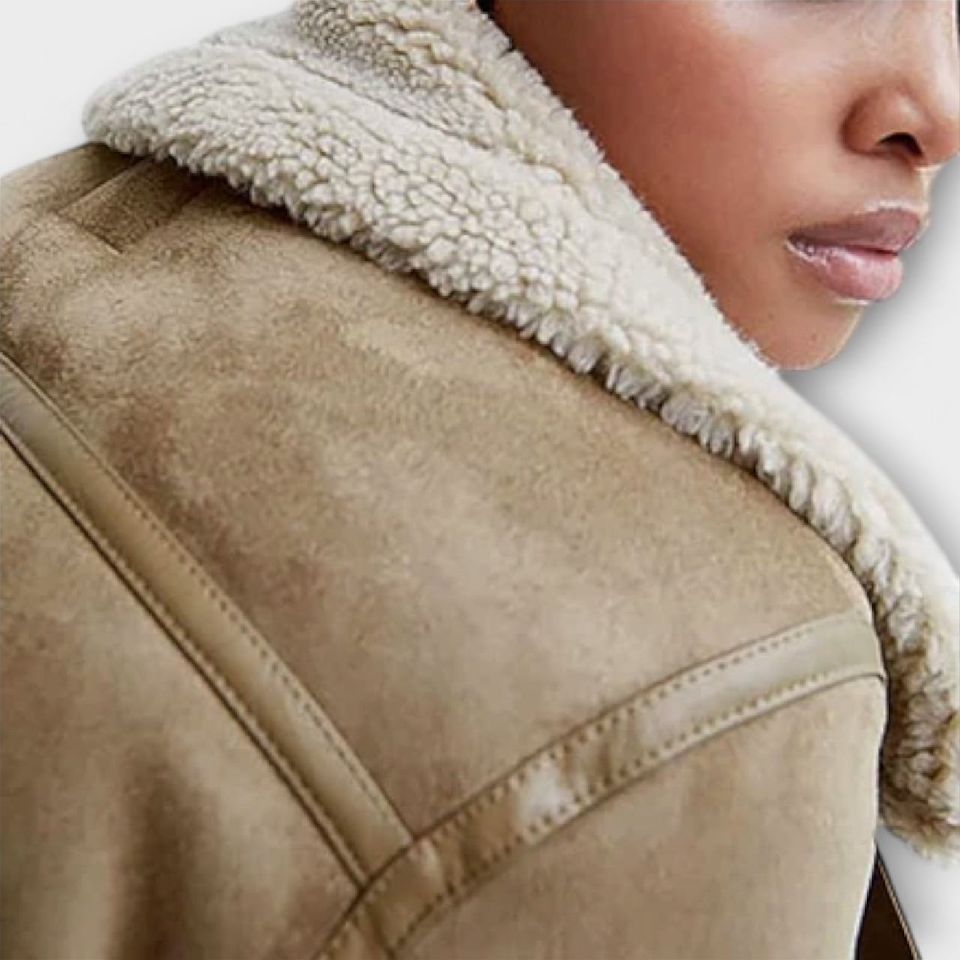 Aviator Aurora Shearling Jacke