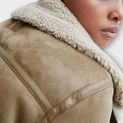 Aviator Aurora Shearling Jacke