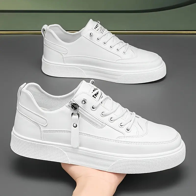 CIRO | LEDERSNEAKER MIT REISSVERSCHLUSSDETAIL