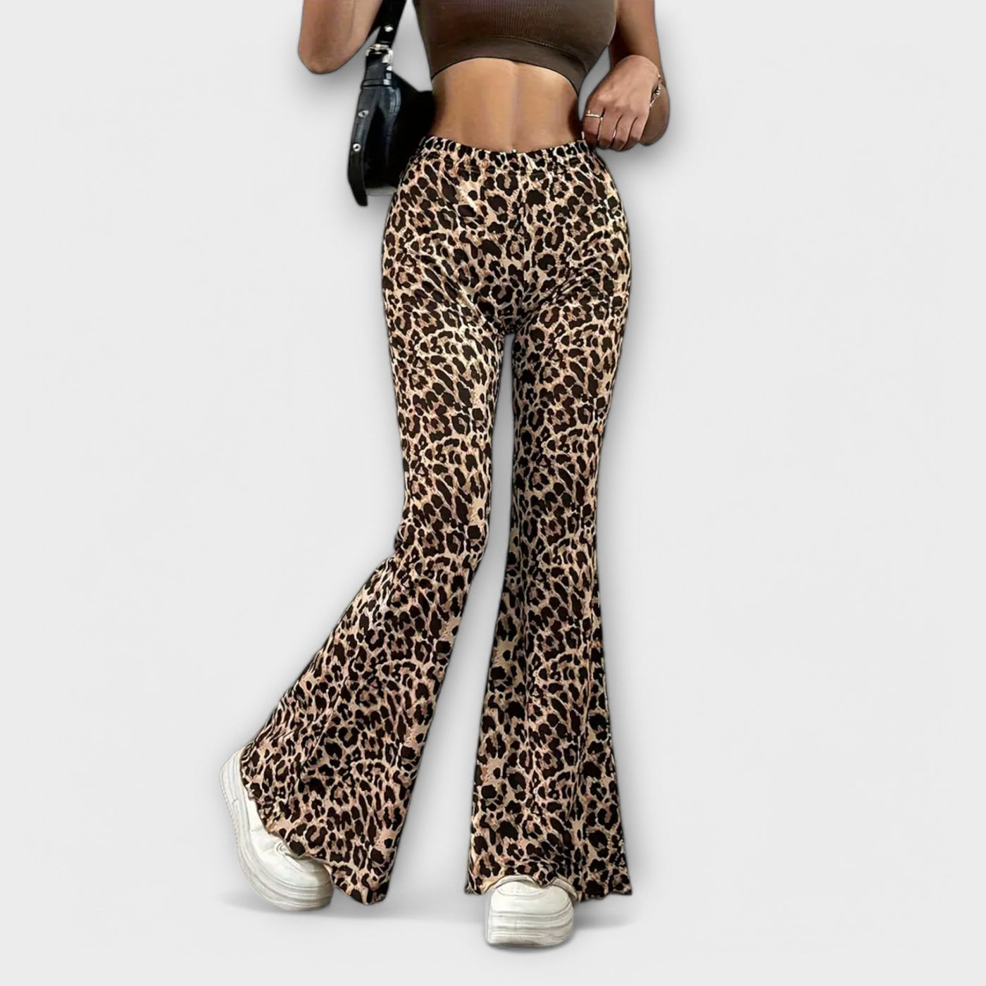 Bootcut-Leopardenhose