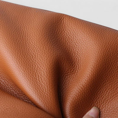 Fera - Schultertasche aus echtem Leder in einfarbig