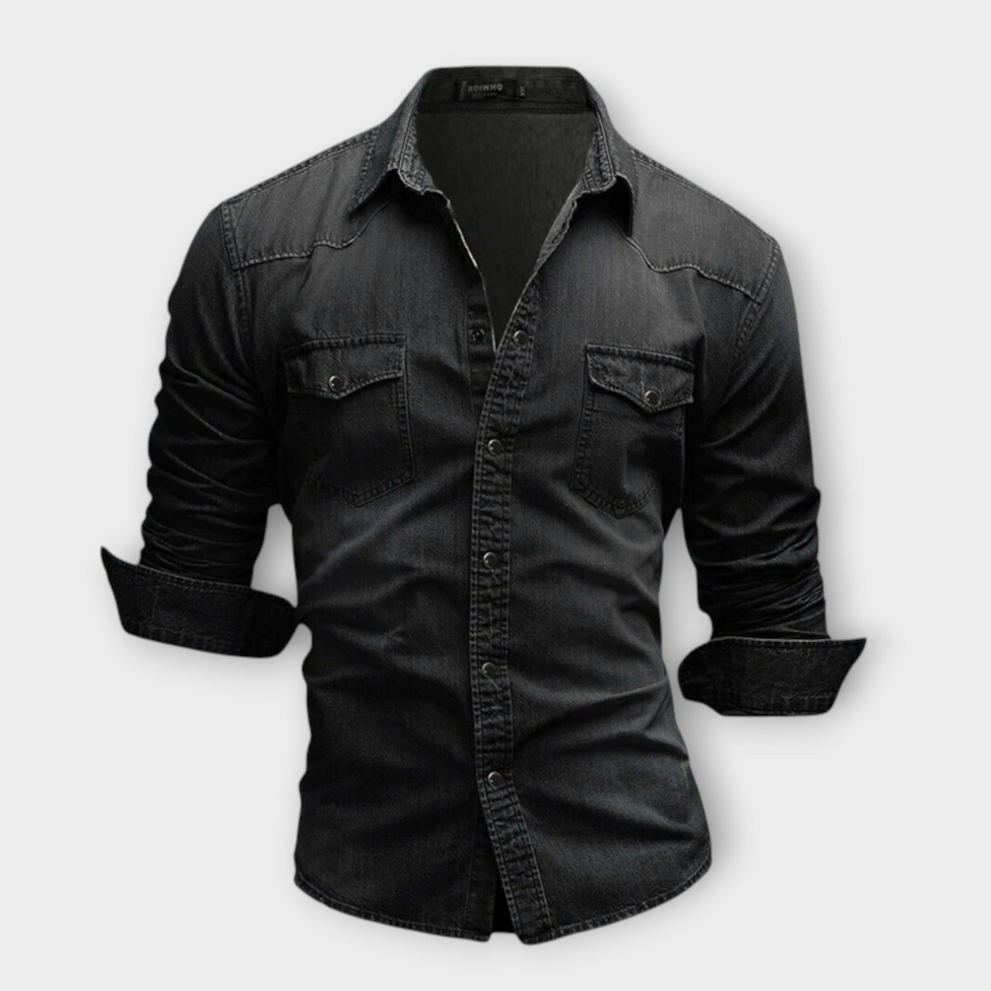 Moderne Denim-Hemd