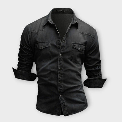 Moderne Denim-Hemd