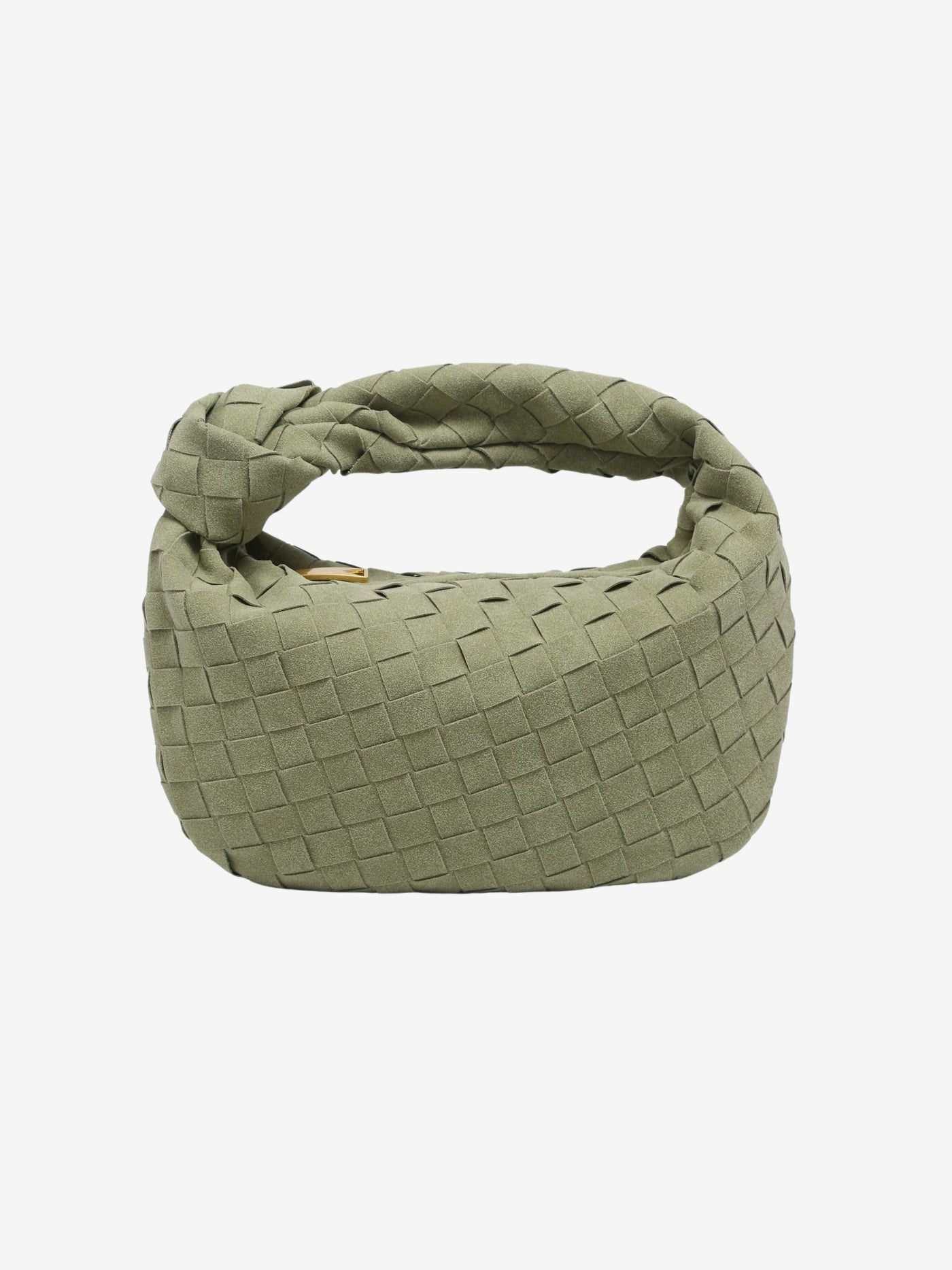 Renee | Mini-Tasche aus weichem, geflochtenem Wildleder