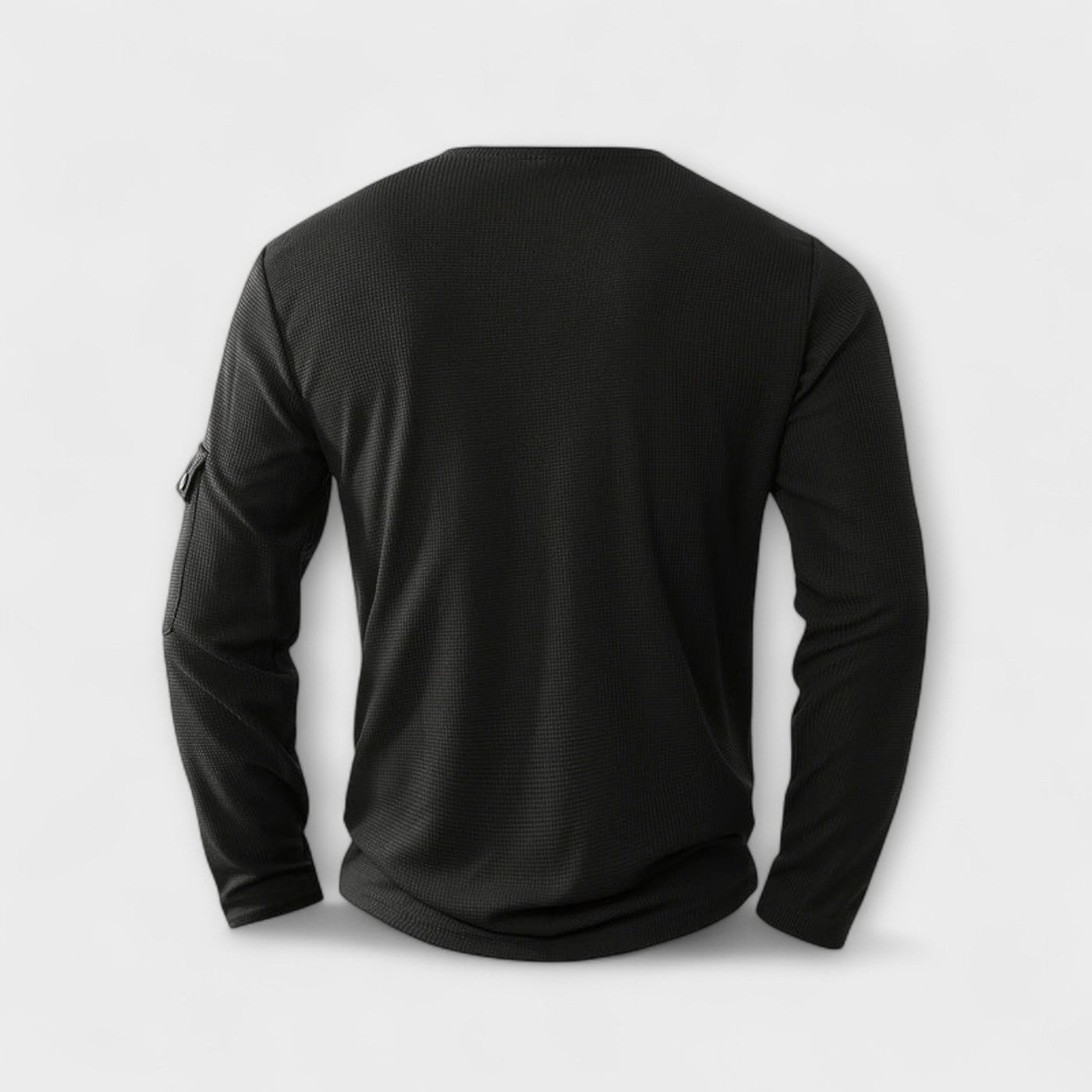 Leichtes Polo mit langen Ärmeln