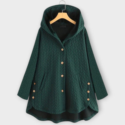 Lerina – Warme Jacke mit Knöpfen