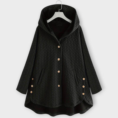 Lerina – Warme Jacke mit Knöpfen