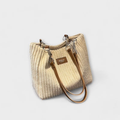 Gianna Boutique - Schultertasche aus weichem Cord