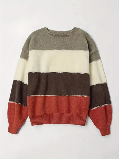 Livia - Farbblock Pullover