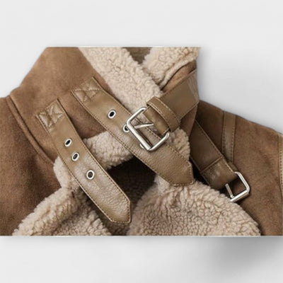 Aviator Aurora Shearling Jacke